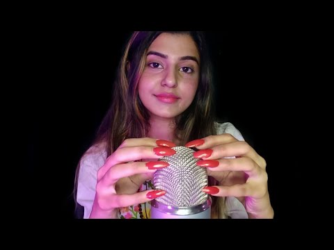 INDIAN ASMR | Long Nails Blue Yeti Mic Scratching ASMR | 1 Minute ASMR | #Shorts ASMR | HINDI ASMR