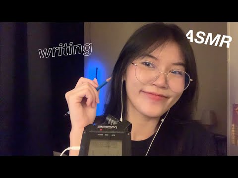 ASMR Writing Sound (Whisper) : )