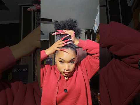 ASMR No Edges Scissor hands doing hair at 4am😳🫣 #asmr