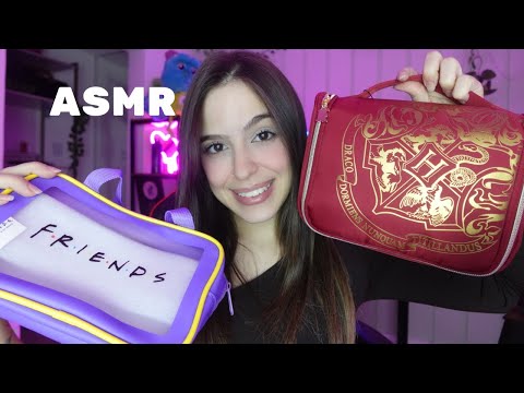 ASMR MOSTRANDONITENS FOFINHS DA SHEIN (necessaire de friends e harry potter)✨