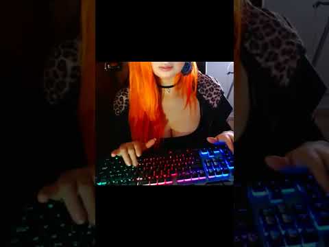 sonidos de teclado ASMR