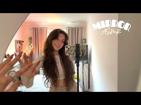 ASMR Mirror and camera tapping📷 (Soft spoken, whispered, lofi)