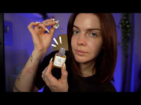 ASMR - Skincare routine du soir ULTRA glowy (100% k-beauty)