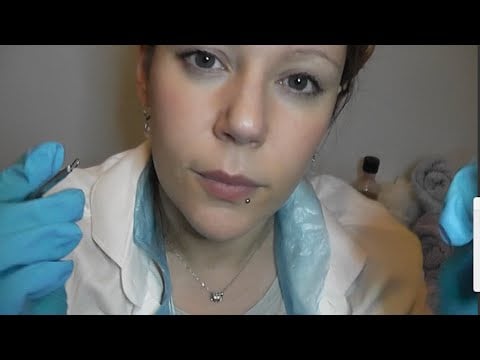 ASMR ROLEPLAY FACIAL SPA PORE EXTRACTION | Skin Doctor | Dermatologist | Health Practitioner