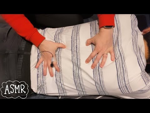 ASMR⚡️Relaxing back scratch on clothes! (LOFI)