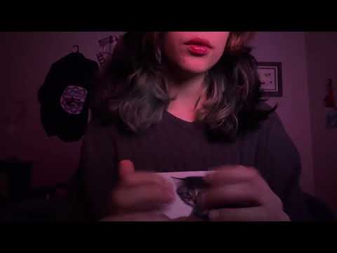 Mouth sounds and tapping asmr (˃ 𖥦 ˂)