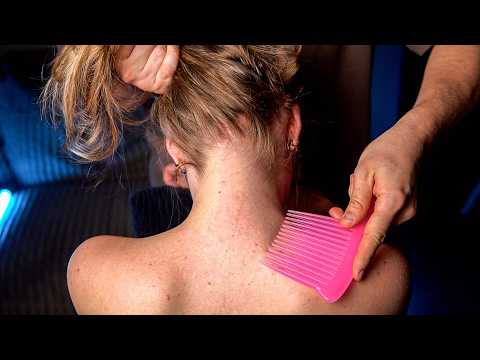 RAPID ASMR: Hair Play, Skin Tracing, & Scalp Scratches for INSTANT Calm (No Talking)