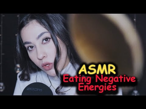 Eating your negative energies with "Wooden Spoon" | ASMR✨