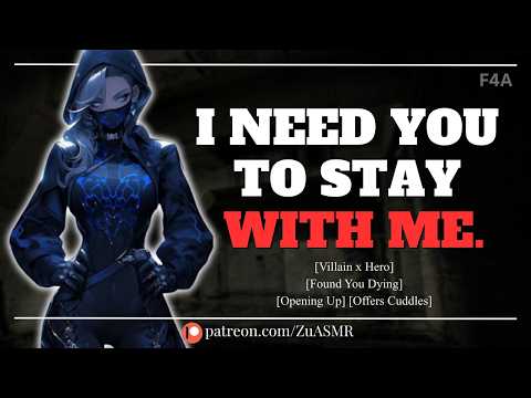 Villain Catches You Sneaking Out And Offers Cuddles |F4A| Dying Hero x Caring Villain| ASMR RP