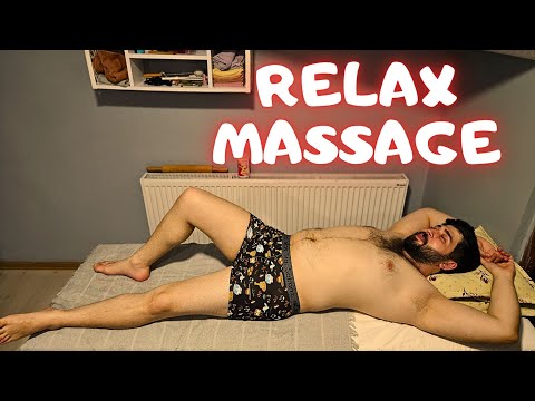 LEGENDARY ASMR SLEEP MASSAGE TO REDUCE STRESS-Chest,leg,feet,abdominal,back
