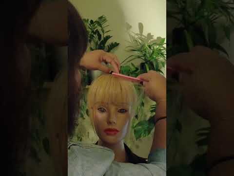 ASMR High Ponytail Hairstyle! Full video in my channel! #asmr #hairstyling #relaxing #hair #fyp
