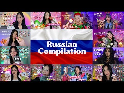 ASMR Russian Compilation 🇷🇺 Super Tingly Words and Phrases 🪆✨