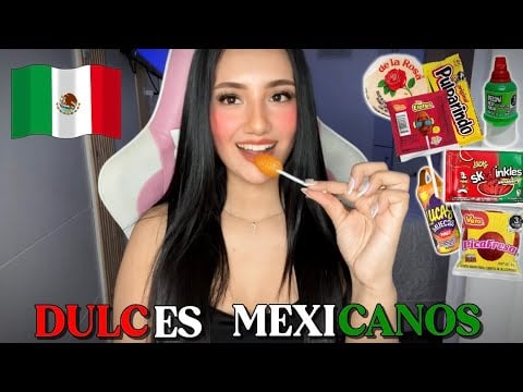 Probando Dulces MEXICANOS 🇲🇽 por Primera Vez | Reacción Honesta + ASMR Suave