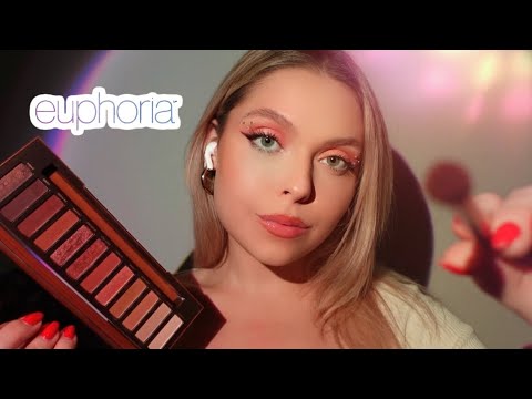 АСМР на Български: Каси от ЕУФОРИЯ те гримира 💄 Ролева Игра | ASMR in Bulgarian: Cassie - Euphoria
