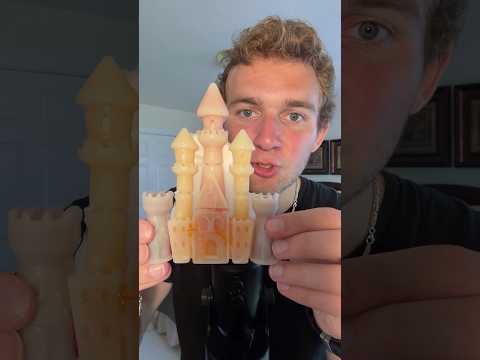 Asmr eating a wax candy