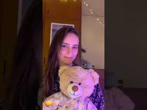 ASMR hair routine on a rainy night ☔️ get cozy #asmr #relax #haircare #sleep