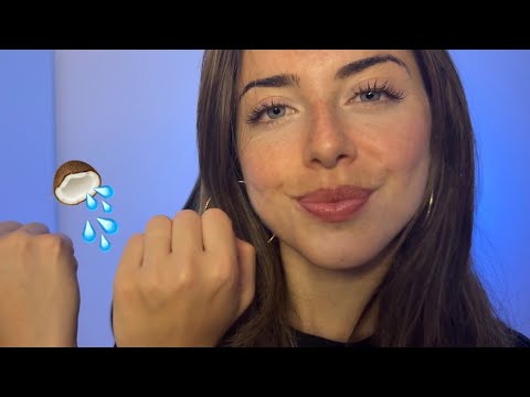 ASMR ESP| COCONUT RAIN 🥥💦 NUEVA TENDENCIA