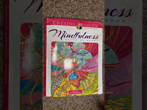 ASMR Tapping On A Mindfulness Coloring Book (No Talking) #ASMR #Shorts