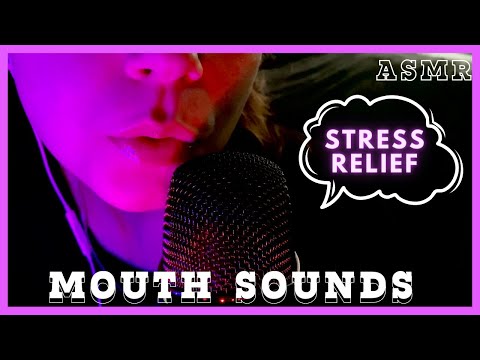 ASMR - Relaxing Mouth Sounds for Sleep and Stress Relief😴(Gentle Kisses,Soft Breathing,Ear to Ear)