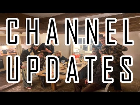 CHANNEL UPDATES. (new year, new channel)