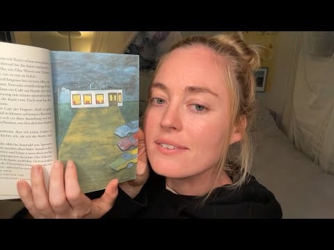 ASMR Deutsch 🩷 Amerikanerin liest dir Kapitel 2 von Das Cafe am Rande der Welt 📖