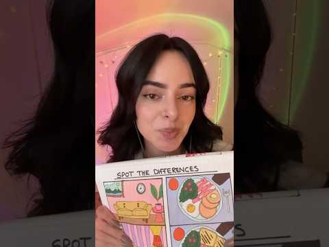 spot the differences 2 ✨ #asmr #sleep #challenge  #asmrrelaxation