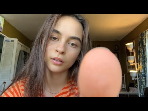 lo-fi asmr // soft spoken & whispering // dabbing your sticky face