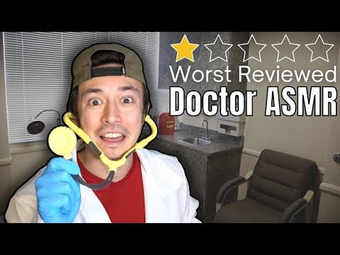 WORST Reviewed ASMR Doctor || Fast ASMR Roleplay
