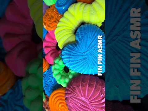 🌈ASMR | Soft Variety Neon Gym Chalk Crush 🌈