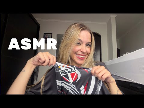 ASMR SUSSURRANDO HISTORIA DE TIMES: SÃO PAULO FUTEBOL CLUBE ❤️