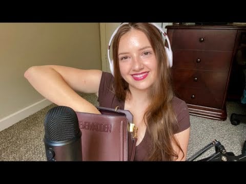 ASMR What's In My Bag? 👜 | Whispered Rummaging, Show & Tell