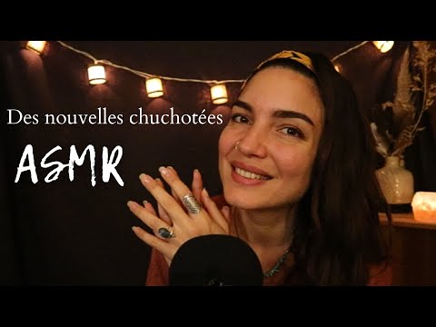 ASMR ✨ Des nouvelles chuchotées