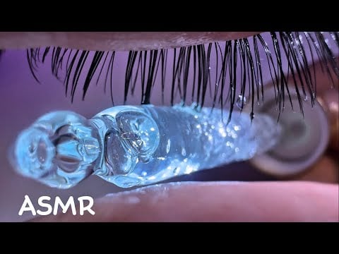 ASMR Eye Cleaning with Mouth Sounds 👁️