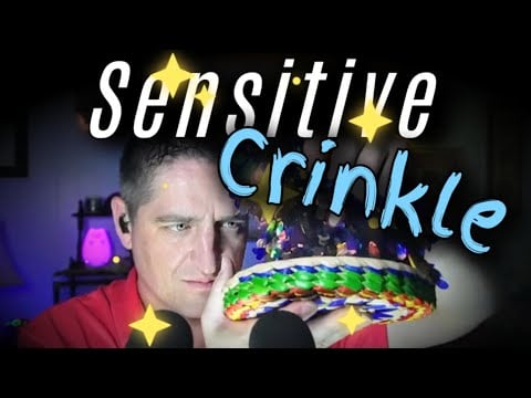 Sensitive Crinkle ✨ #ASMR #Relaxing #SleepAid