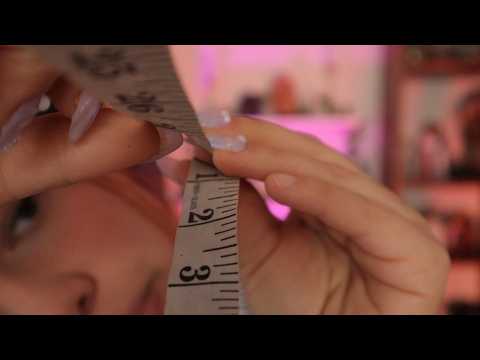 ASMR - Midiendo tu Carita muy cerquita de ti