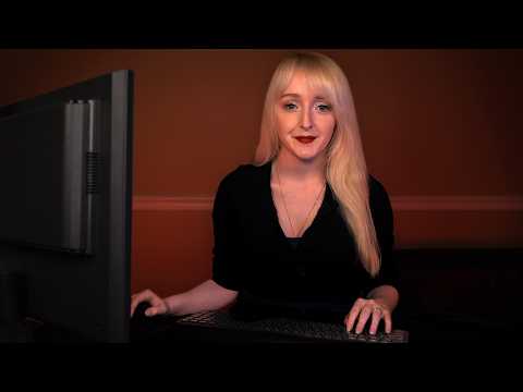 ASMR Cozy Hotel & Spa Check-In 🛎️ Typing, Soft Speaking
