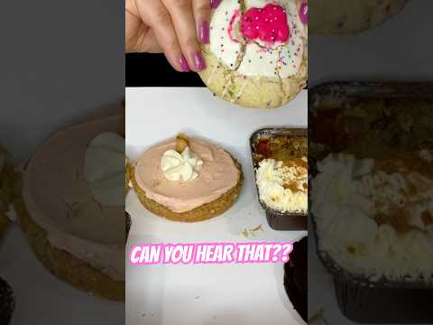 EATING CRUMBL COOKIES #asmr #foodie #crumblcookies