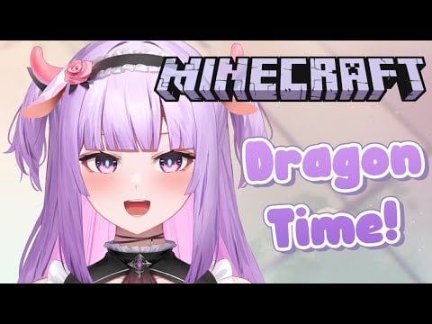 【Minecraft】First Time Dragon Prep & FIGHT!! Elytra hunt after!