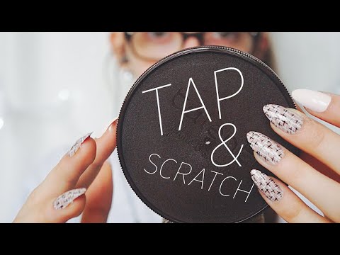 ASMR LONG NAILS Tapping and Scratching