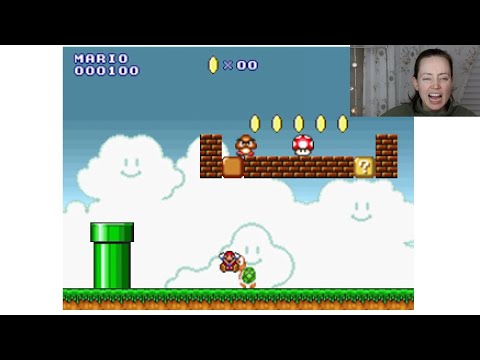 ASMR Whisper SUPER MARIO | Intense Chewing Gum | Playing Game | Gaming