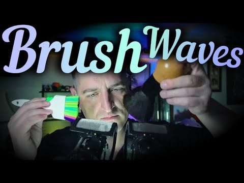 Ocean 🌊 Waves with Brushes Reverb #ASMR #SleepAid #Relaxing