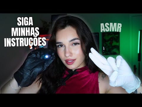 ASMR| VOCÊ VAI ME OBEDECER NESSE VÍDEO 🫡 | siga minhas instruções