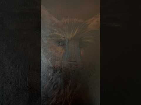 Dry Brush Painting ASMR #relax #paintingasmr