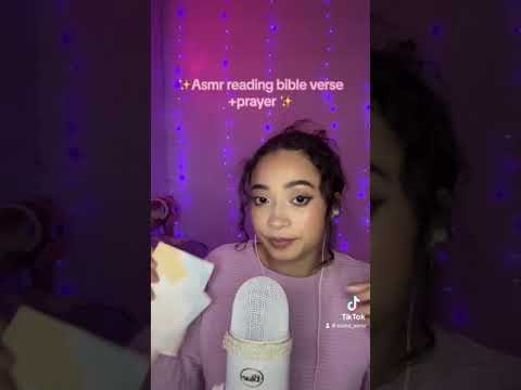 ASMR- BIBLE VERSE  READING 📖