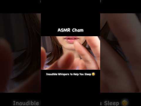 ASMR Inaudible Whispers to Help You Sleep😴 (Layered & Unintelligible Whisper) #asmr #shorts