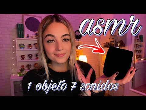 ASMR 1 OBJETO 7 SONIDOS MUY COSQUILLOSOS 🥰 (TAG) | ASMR Español