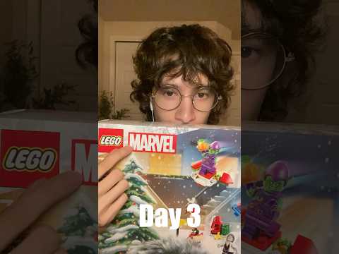 ASMR Day 3 Of The Lego Spiderman Advent Calendar🕷️ #asmr #holiday #adventcalendar #spiderman #lego