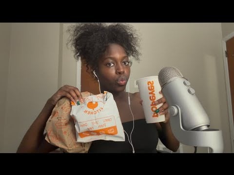 ASMR Popeyes Chicken Mukbang 🍗🤤