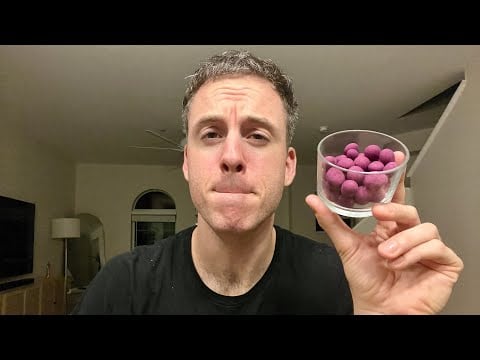 ASMR BIG SURPRISE 🎉 Eating Ube Crunchy Candy Whispers