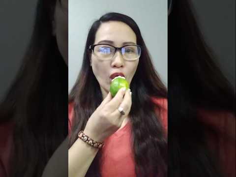 ONE TIME BITE LIME# #everyone #mukbang #shortsfeed #lime #onebite #eatingchallenge